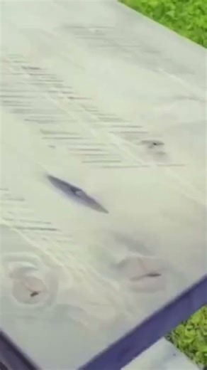 1-Step #Driftwood Gray #woodstain for that #weathered #wood look on #farmhouse #furniture #table