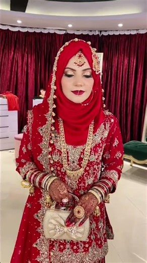 Most Beautiful Hijabi Bride – Elegant & Royal Wedding Look