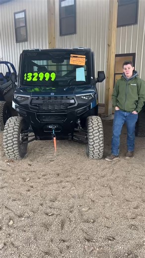 Take a walk around this build we did on the 2025 Polaris Ranger XP 1000 NorthStar Edition Premium with Sales Pro Shae! Now listed at $32,999! • Polaris Off Road Side Mirrors • Headache Rack • Turn Signal Kit • Super ATV Forward Offset A-Arms •15” Sedona Bead Lock Wheels • M1 Evil Tires Call us before it’s gone! 765.762.2602 | Attica Motorsports Inc.