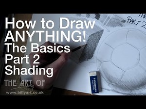 How to Draw Anything! The Basics Part 2 Shading: Narrated Step by Step