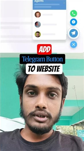 🌐 Add WhatsApp & Telegram Button to Website | Leads #WebsiteTips #WhatsAppButton #TelegramBot