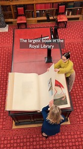 873K views · 21K reactions | This is one of the biggest books in the Royal Library at Windsor Castle. John James Audubon’s immense 4-volume ‘Birds of America’ was made up of 435 hand-coloured prints. The artist insisted on having even the largest species reproduced life-size, resulting in dramatic prints on ‘Double Elephant’ size paper (approximately 100 x 67cm; 40 x 28 inches), one of the largest sizes of European handmade paper. | Royal Collection Trust | Facebook