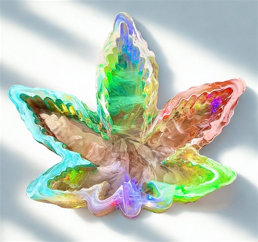 Handmade Maple Leaf Resin Tray | Ashtray, Trinket, Decorative Storage, Durable Use - Etsy