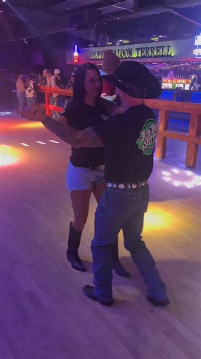 Red Dirt Steppin on Instagram: "Choosing the Texas Two Step and staying true to traditional country dancing. #reddirtsteppin #texastwostep #countrydance #fyp Ella Langley"