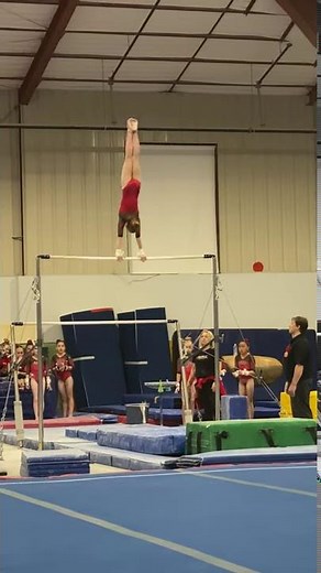 Level 8 bar routine. 1st place