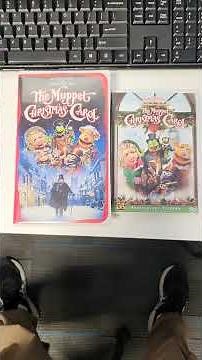 1 VHS/ 1 DVD the muppet christmas carol 1992-2026 34 years old