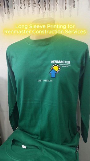 Long Sleeve Printing for Renmaster Construction Service ❤️ We...