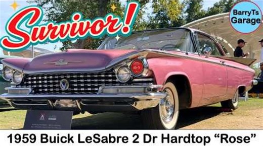 1959 Buick LeSabre rose original survivor with Nancy and Rich Wilkinson