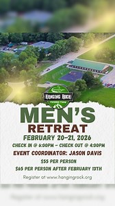 Our Men's Retreat is coming up next weekend, and it will be an opportunity that you will NOT want to miss! Jason Davis will be leading an excellent time for men who are looking for some great food, fellowship, and rejuvenation. The theme for this retreat is "Strength In Weakness" where men will be working through the life of Samson in the Bible. We will also have our shooting range open for skeet shooting along with some axe throwing. It also wouldn't be a retreat without some delicious food. Th