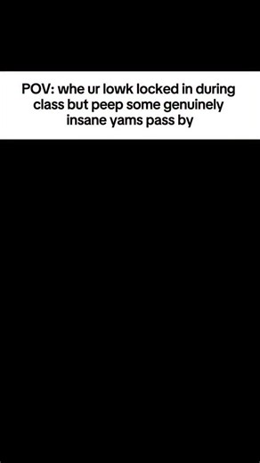 NOT THAT FILM | When you’re locked in for once, actually paying attention, then she walks by. Everything in your brain just stops working like Wi-Fi during... | Instagram