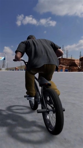skate 3 in bmx streets? #realistic #bmx #bmxstreet