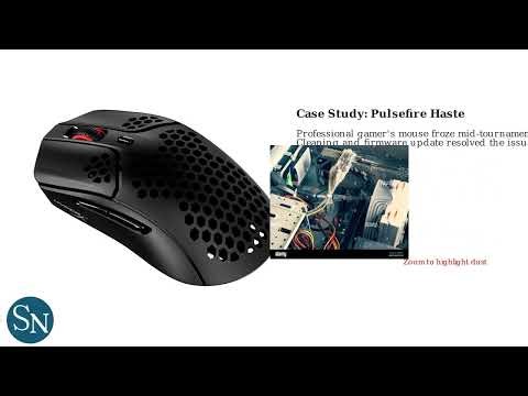 How to Fix HyperX Mouse Scroll Wheel Not Working – Hardware Cleaning & Firmware Fix