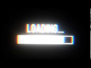 Loading bar animation screen for free download