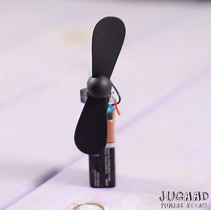 493K views · 2.4K shares | How to Make a Mini Electric Fan at Home | Jugaad | Facebook