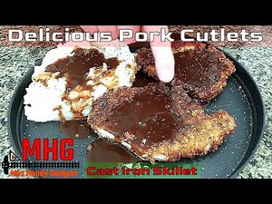 How to Cook Delicious Pork Cutlets in a Cast Iron Skillet