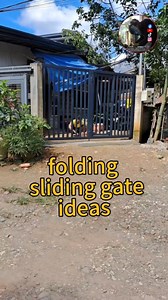 Folding Sliding Gate Ideas #foldingslidinggate #sliding #foldinggate #slidinggate #gate #gatelock #ideas #design #spacesaver #GongTV | Gong TV