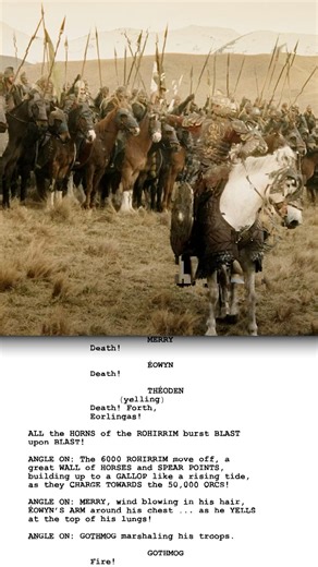 One of the greatest scenes from the greatest trilogy ever. 🗡️ Who’s rewatching ‘The Lord of the Rings’ after seeing this post?👇🎥 | Screenplayed