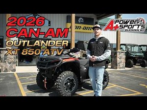2026 Can-Am Outlander XT 850 Walkaround, Review and Details