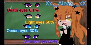 Dark Eyes Gacha Club Meme Edit