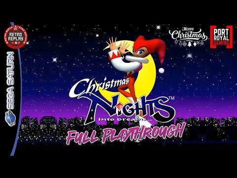 Christmas NiGHTS Into Dreams (Saturn) Full Playthrough