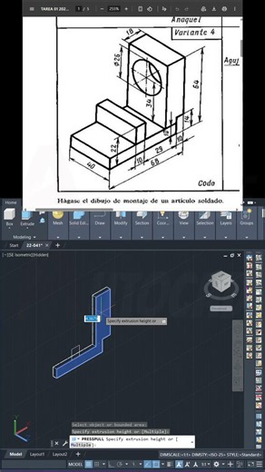 Comenta YO si necesitas ayuda con #autocad3d #autocad2d #ingenieria #arquitectura #peru #colombia