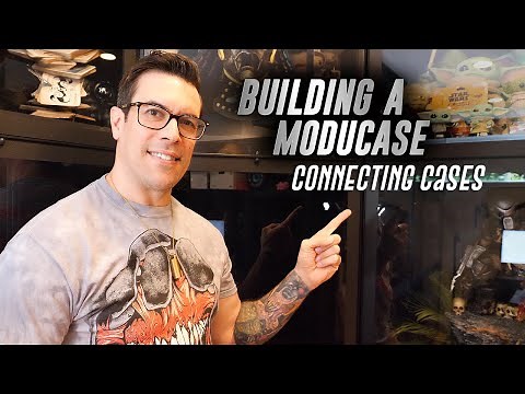 How to Stack and Connect Moducase Display Cases Together!