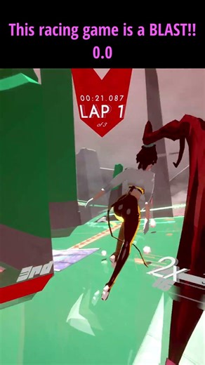 This racing game is a BLAST!! / Boost Vector EX Demo #gaming #indiegame #steamdemo