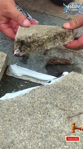 Fix Broken Patio Stones Instantly with Heavy-Duty Glue! 🤯🪨