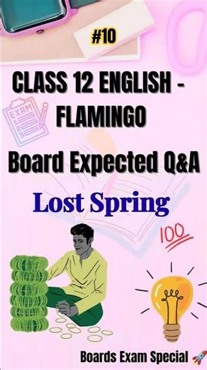 💬 One Story That Defines Poverty in India | #10 Lost Spring | Class 12 English | #shorts