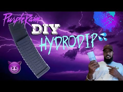 💦DIY hydro dipped AR15 Magazine💦
