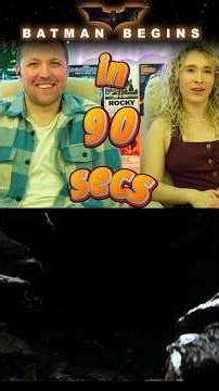 90 Second Movie! BATMAN BEGINS 🦇🔥 #shorts #movie #reaction