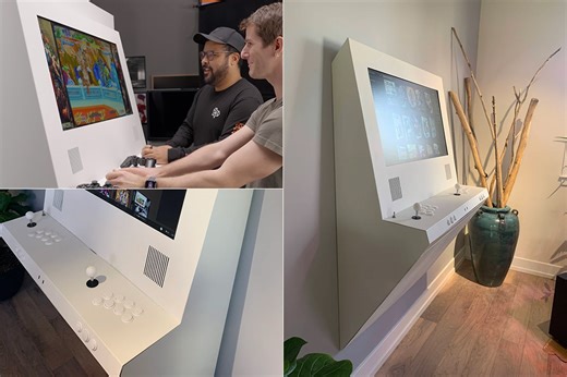 Hands-On with Umbrella's Wall Mounted Arcade Gaming PC