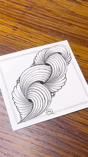 Amazing And Creative coofia Zentangle Pattern | Drawing Tutorial For Beginners #zentangle #doodle #zendoodle #art #zenart #mindfulart #trending #viralpost #fbpage #easyart | Easy Art