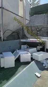 shredder+scrap foam baler #baler