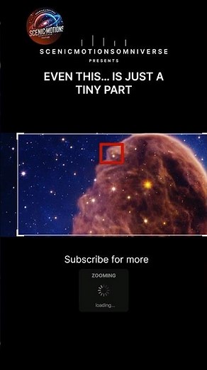 NGC 3324 Zoom: Our Tiny Solar System in a Cosmic Ocean 🌌✨