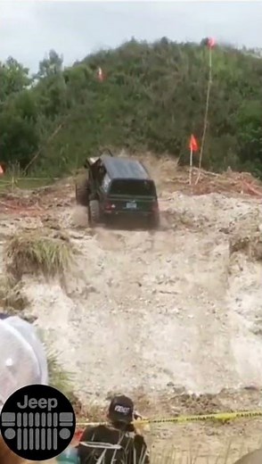 The Hard Off-Road Jump Cherokee Xj Jeep 🔞⛔️ 💪🏻 #cherokeexj