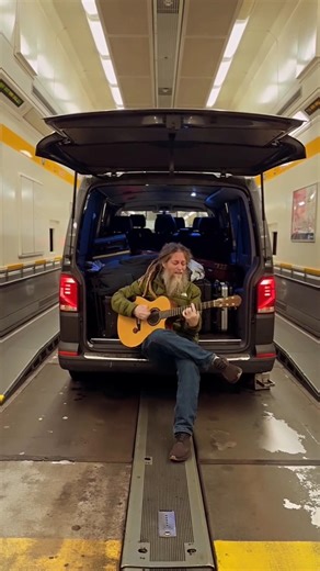 Jammin under the sea in the English Channel.