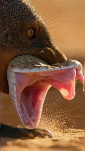 Mongoose vs Cobra Fight Real Battle Snake vs Mongoose (Shocking Ending) #teamcobra #viral #trending