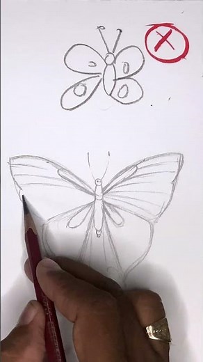 How to Draw a Butterfly Step-by-Step | Easy Drawing Tutorial for Beginners