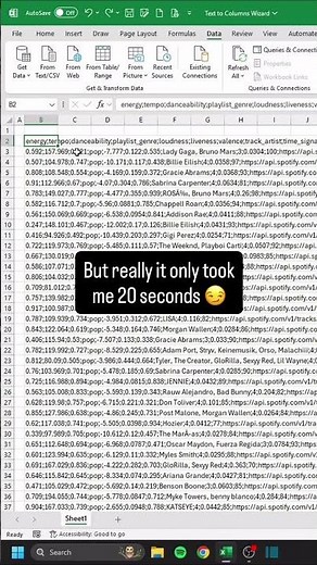 Text to Columns Wizard #cheatsheets #excel #googlesheets