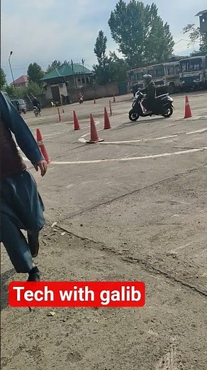 Two wheeler driving test | licence test | Srinagar | #rto #srinagar
