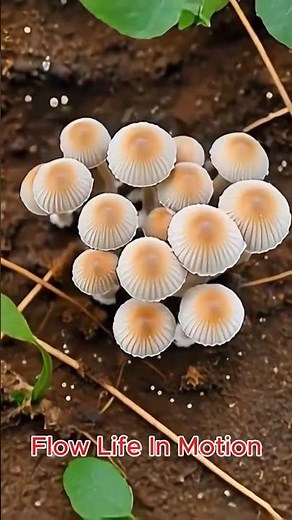 The Hidden Life Beneath the Soil 🍄 | Mushroom Timelapse - Flow Live In Motion #timelapse