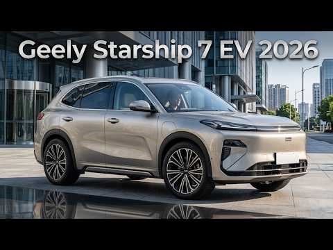 Will this be a bestseller? Geely Starship 7 EV, 605 km range, and a super price!
