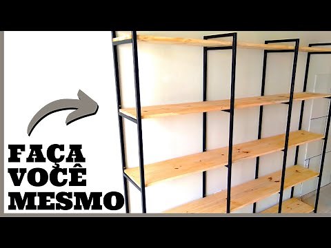 Como Fazer Prateleira Industrial