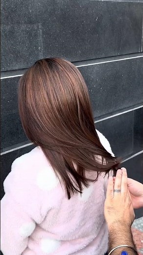 Auburn Brown Hair Transformation | Matrix & Wella Color Blend | Stunning Hair Makeover #hair