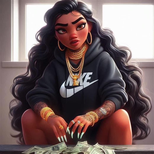 Moana Before and After Animation Transformation