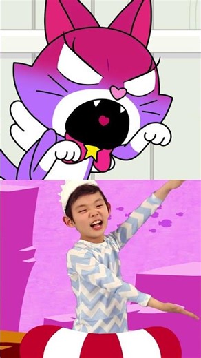 ​‪@Kikipuppup‬ always end up fighting?! 🤷 #kitten #puppy #babysharkdance