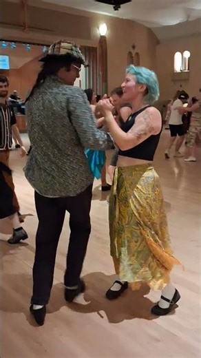 The stars of DC contra dance out strutting their stuff!