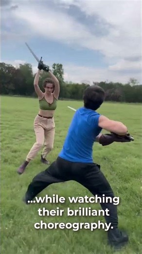 Mike Starwalker Choreography Swordplay with Archangel Steel Blades