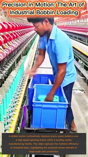 Precision in Motion: The Art of Industrial Bobbin Loading